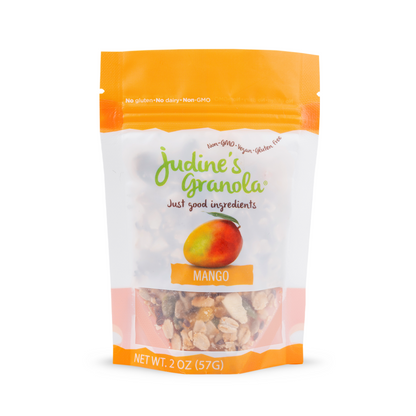 Mango Granola, Individual, Mini Snack Size. 2 OZ