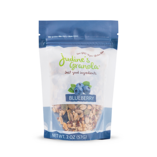 Blueberry Granola, Individual, Mini Snack Size. 2 OZ